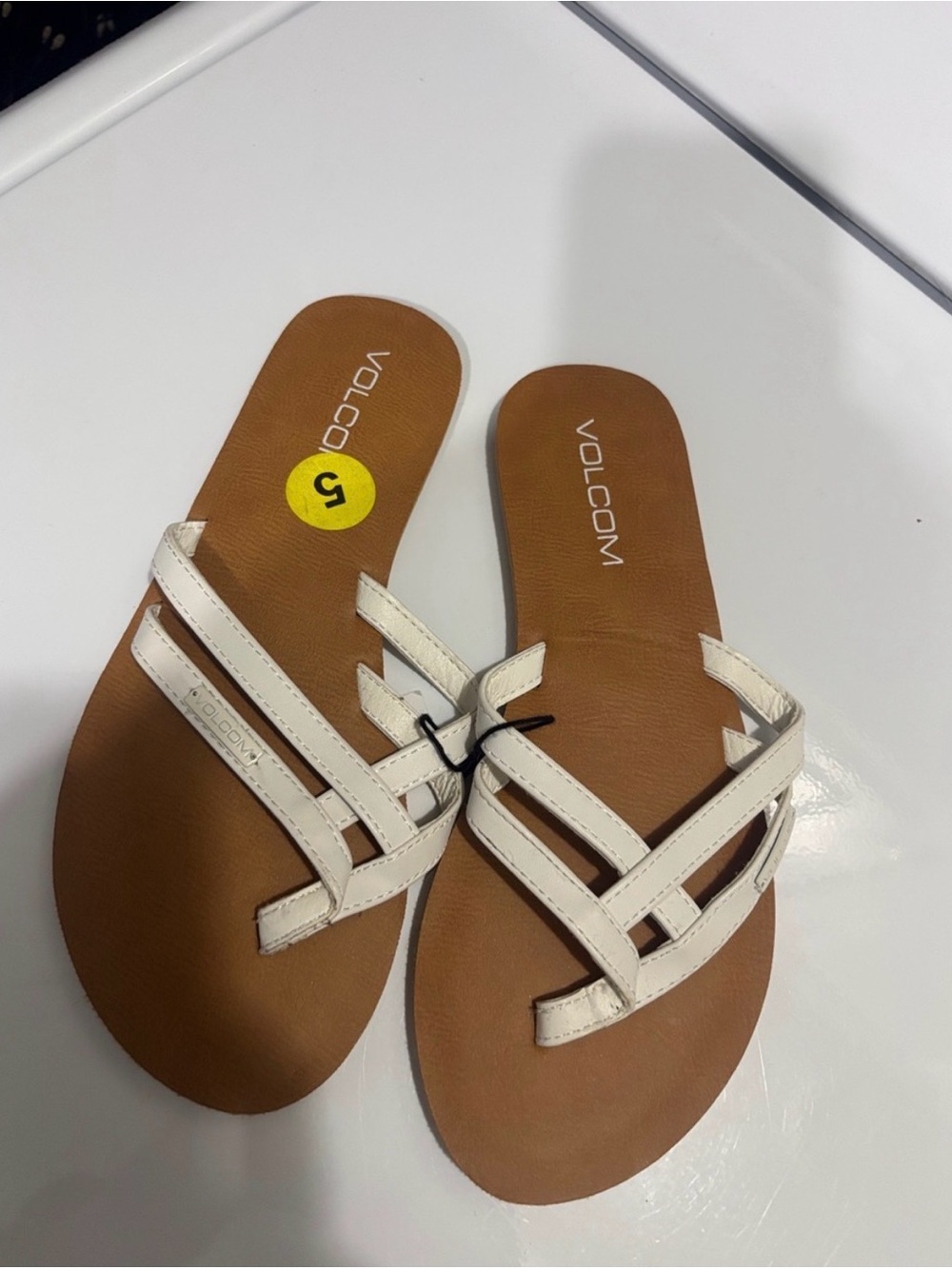 Volcom size 5 sandals NWT